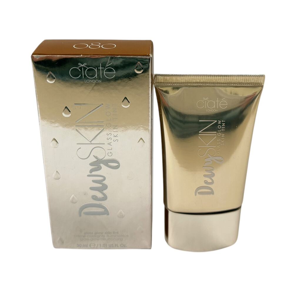 Ciate London Dewy Skin Glass Glow Skin Tint Foundation 1.01 oz Shade 080
